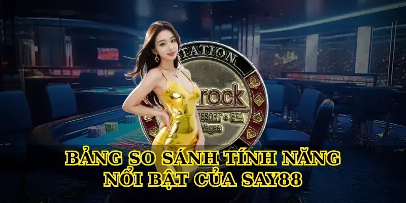Bảng So Sánh Tính Năng Nổi Bật Của Say88